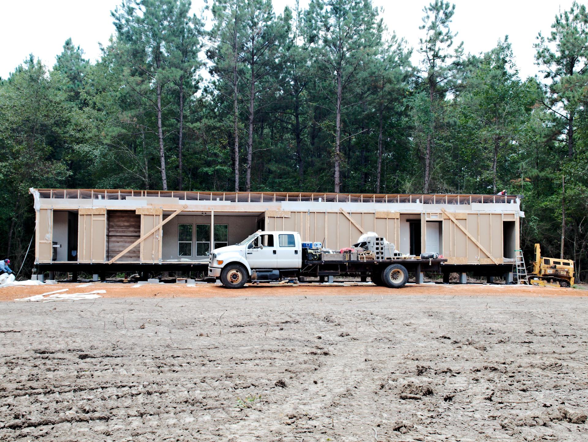 Double WIde Mobile Home Install
